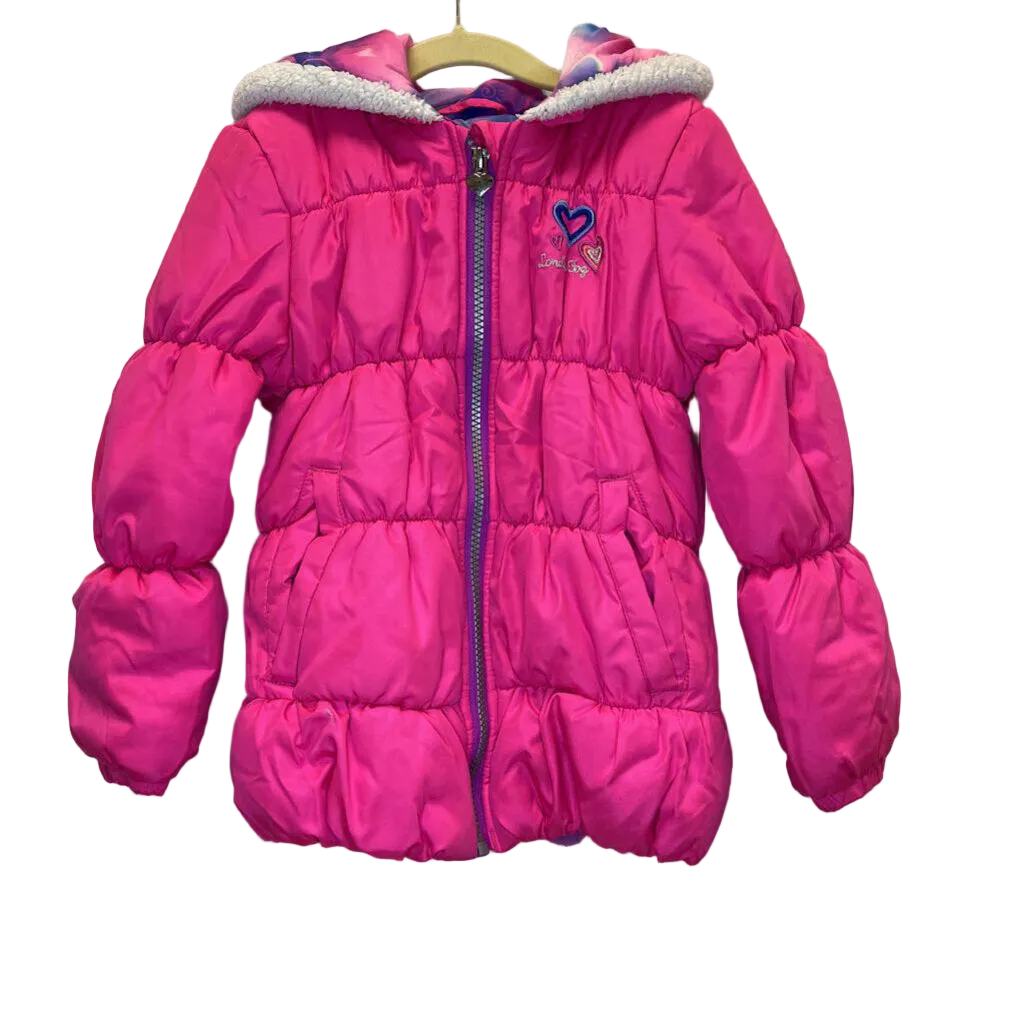 Hooded Zip-Up Jacket/Quilted