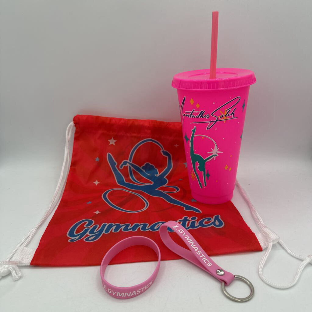 Gymnastic/Dance Bag/Cup/Bracelet/Keychain