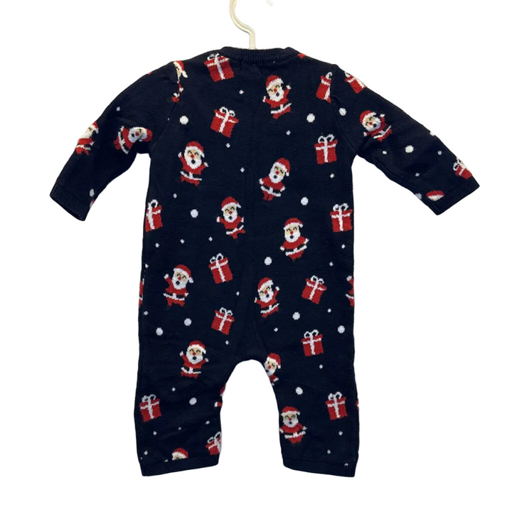 LS Footless Romper / Santa