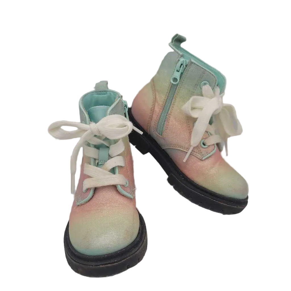Lace up Boots/Rainbow