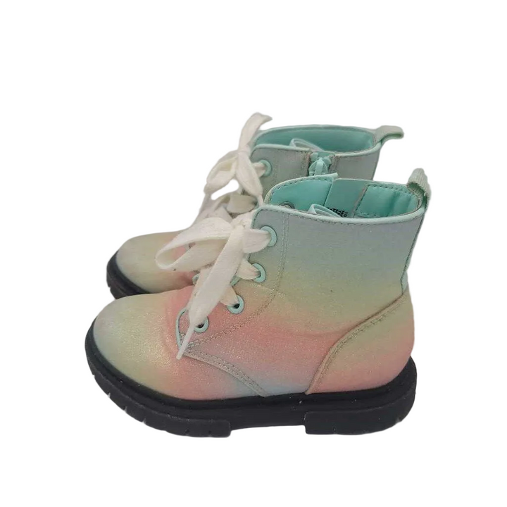 Lace up Boots/Rainbow