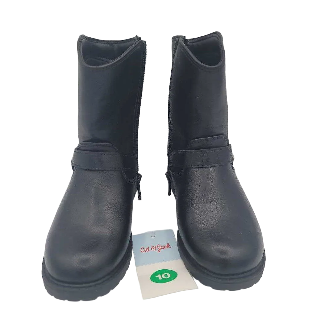 Calf Boots/Zipper Buckle