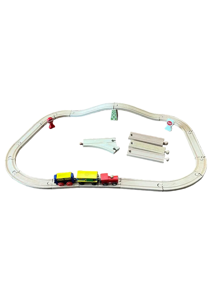 Wood Track Set/Mixed Pieces