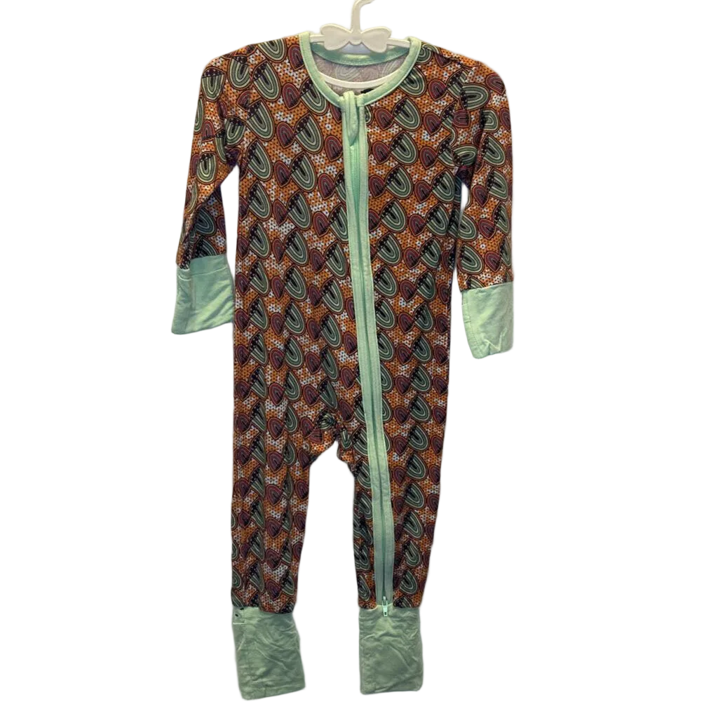 LS Footless Onesie / Rainbows