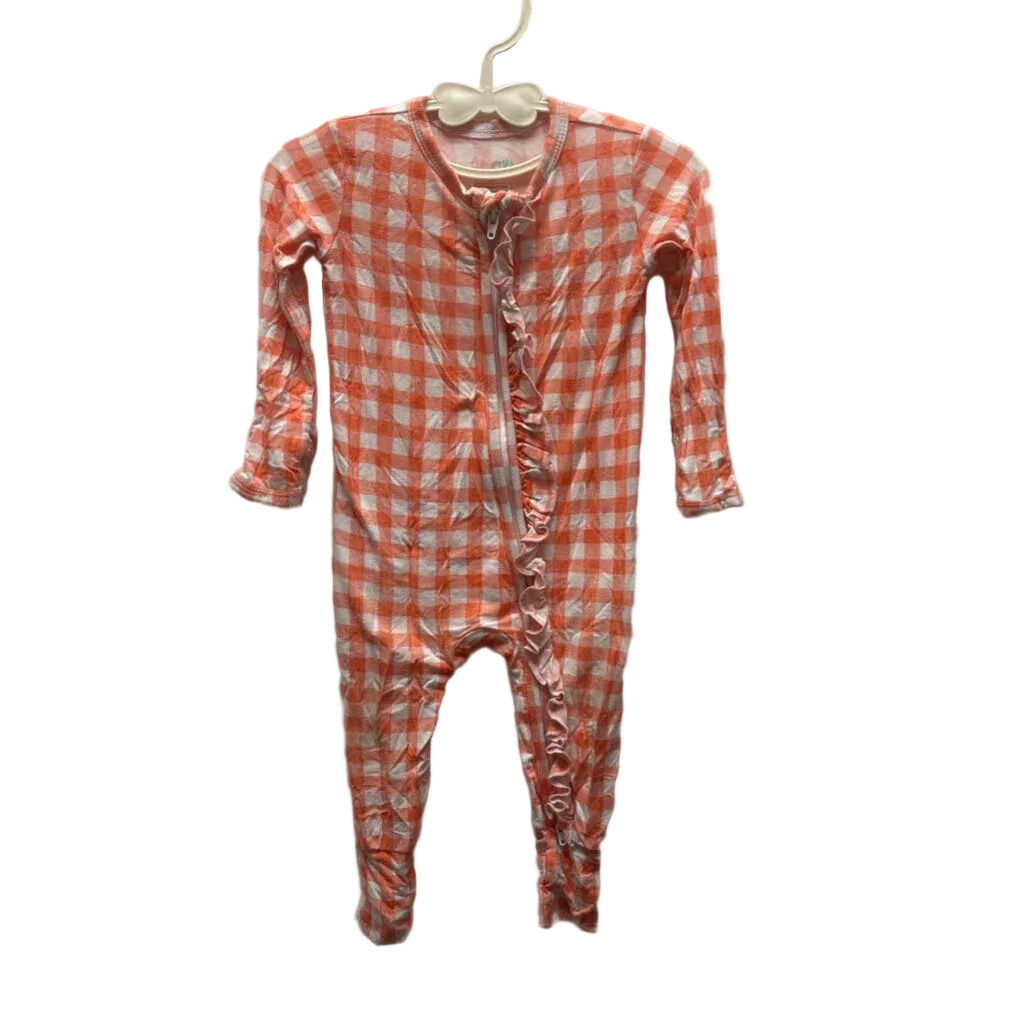 Convertible Onesie Zipper/Checkered