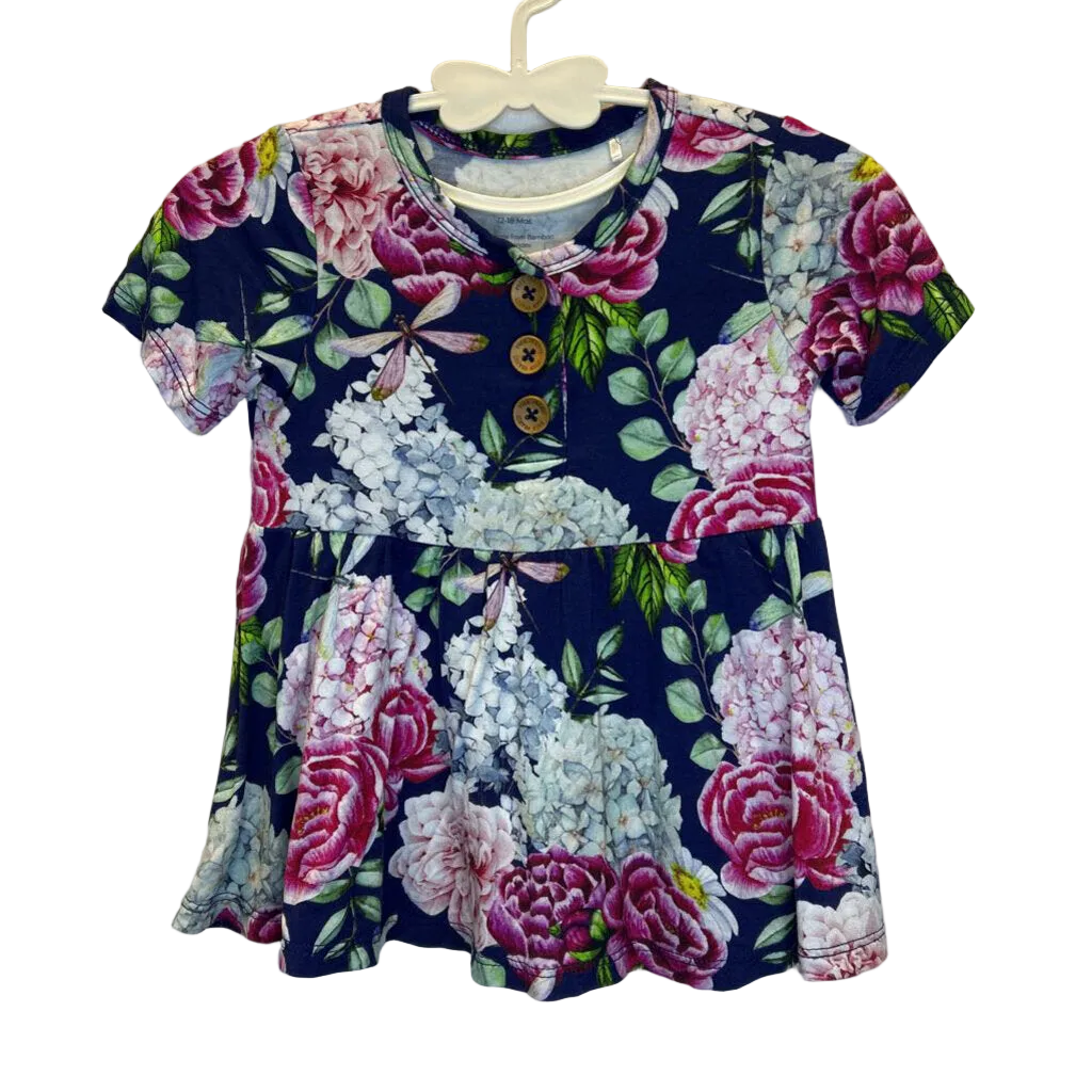 SS Twirl Dress/Floral