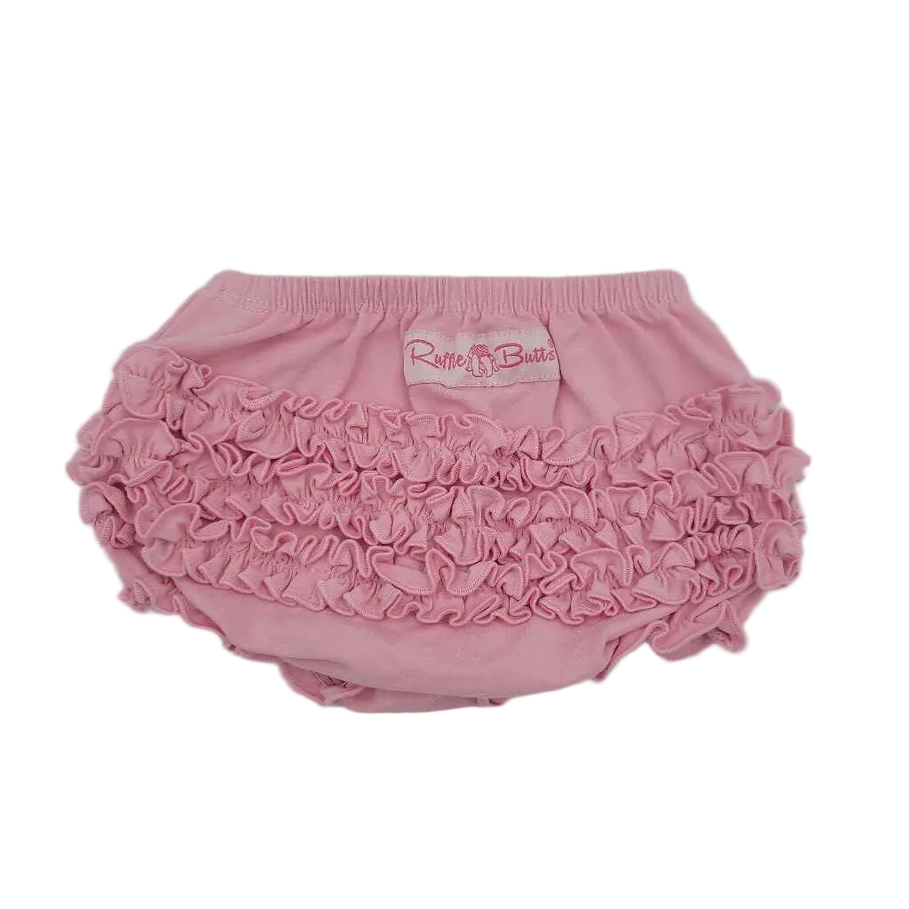 Elastic Waist Ruffle Bloomer/Solid