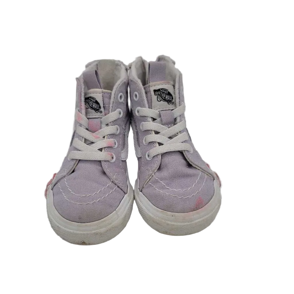 Zip Up High Top Sneakers