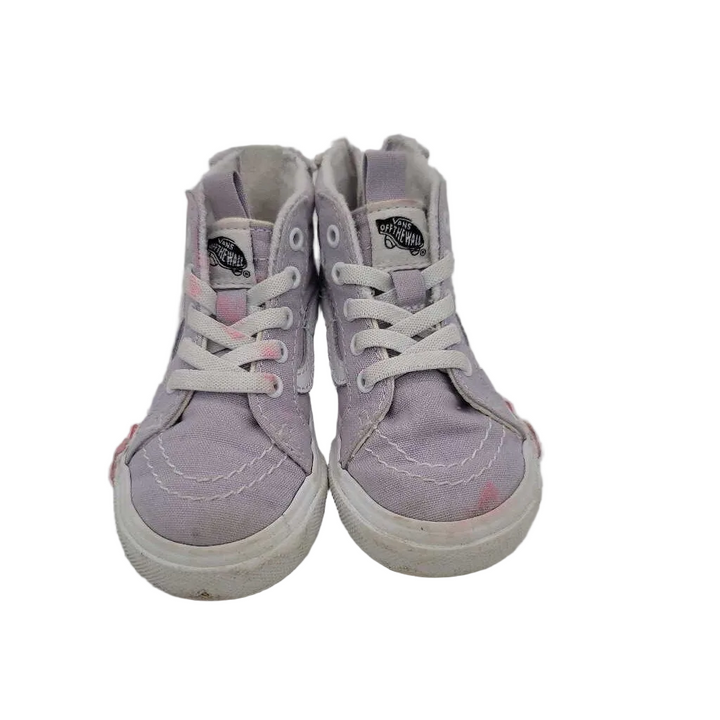 Zip Up High Top Sneakers