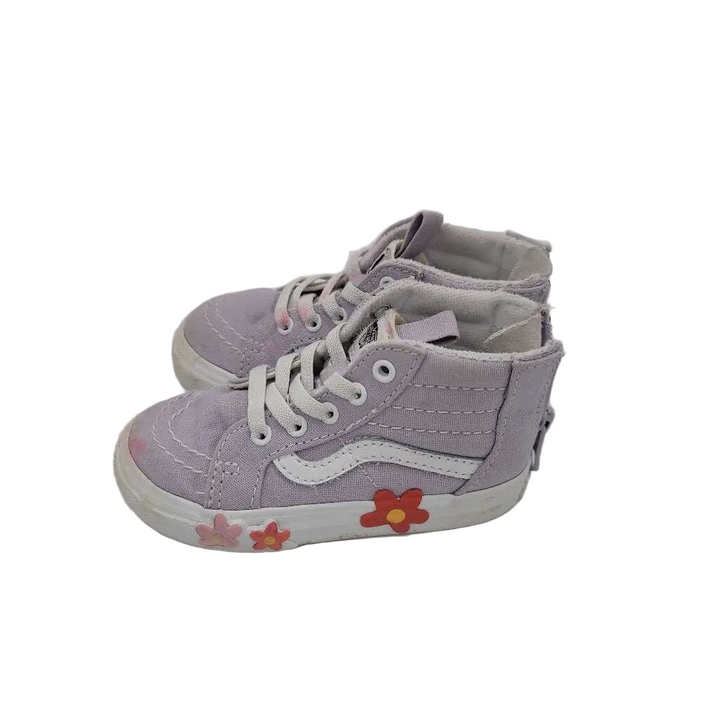 Zip Up High Top Sneakers