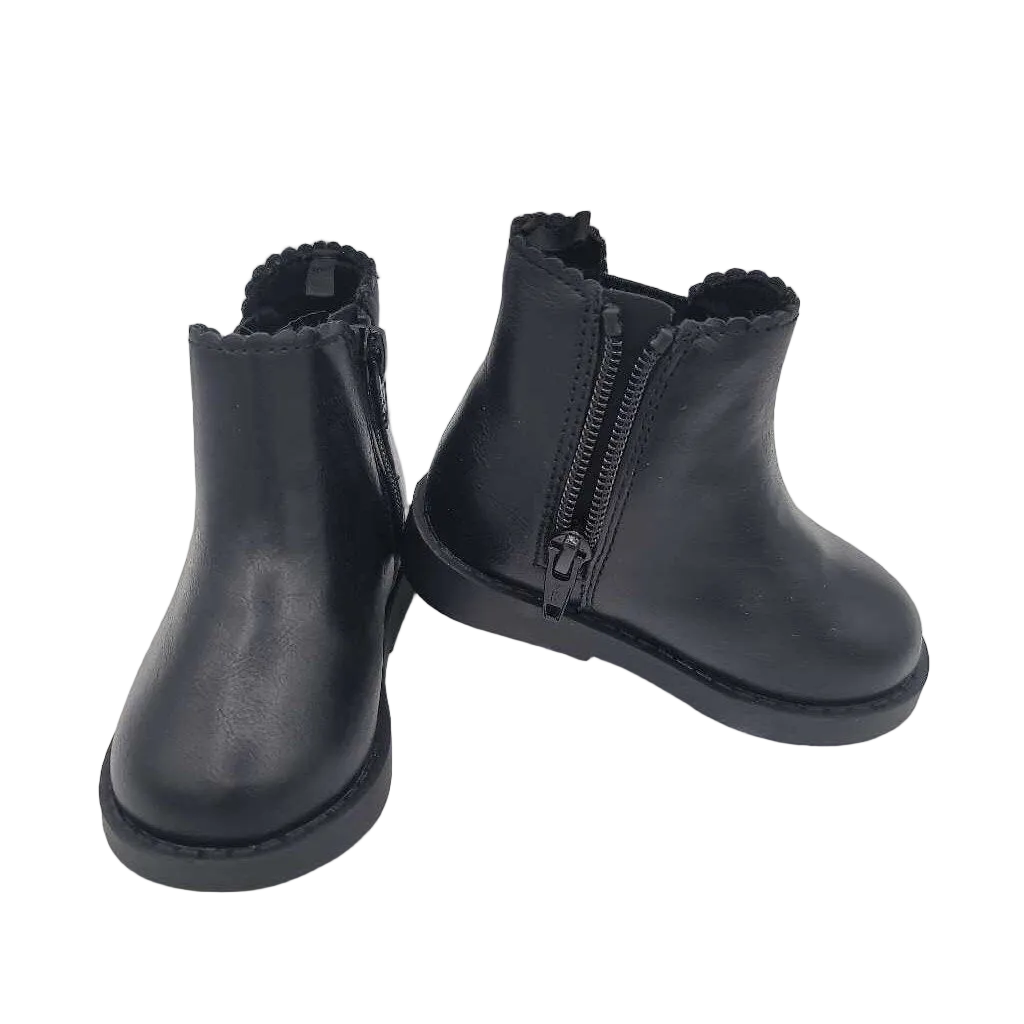 Zip Up Boots