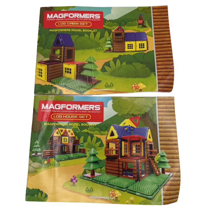 Log Cabin Magnetic Set