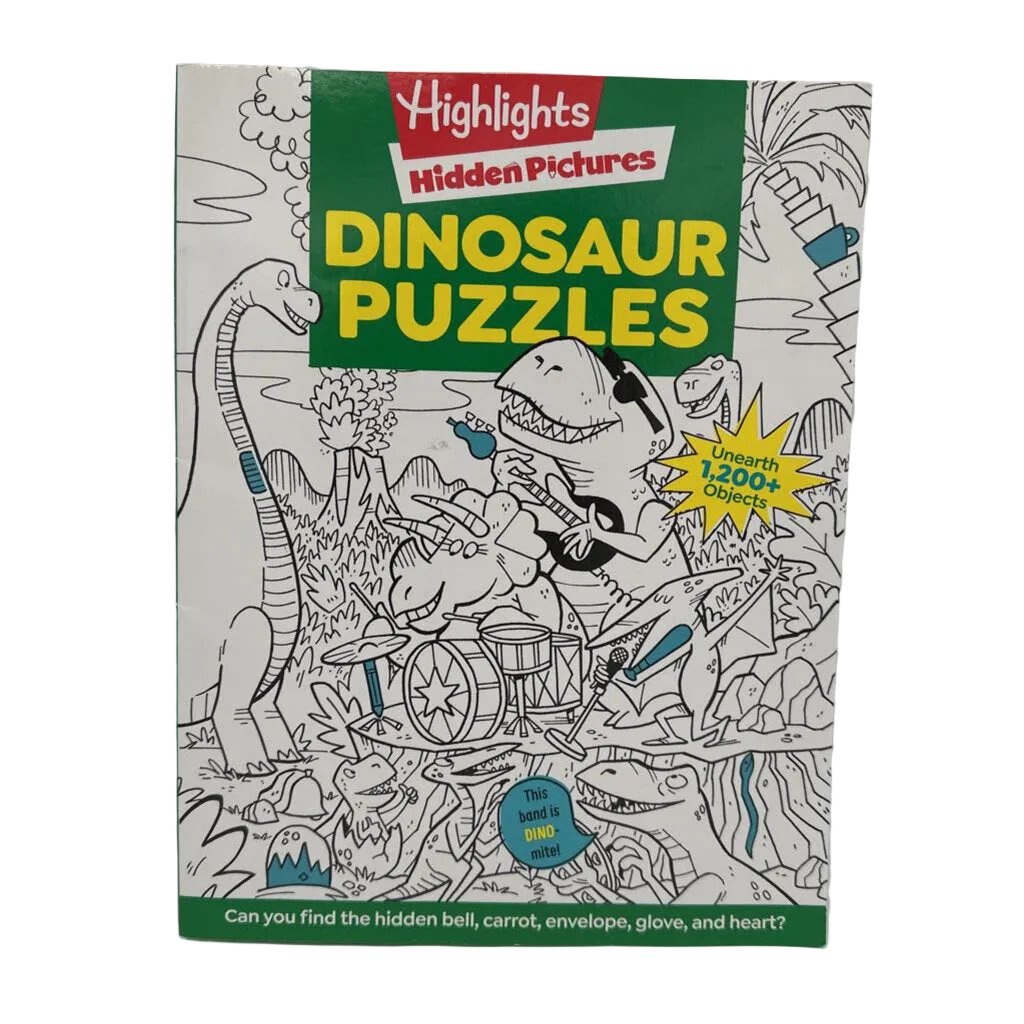 Hidden Pictures Dinosaur Puzzles