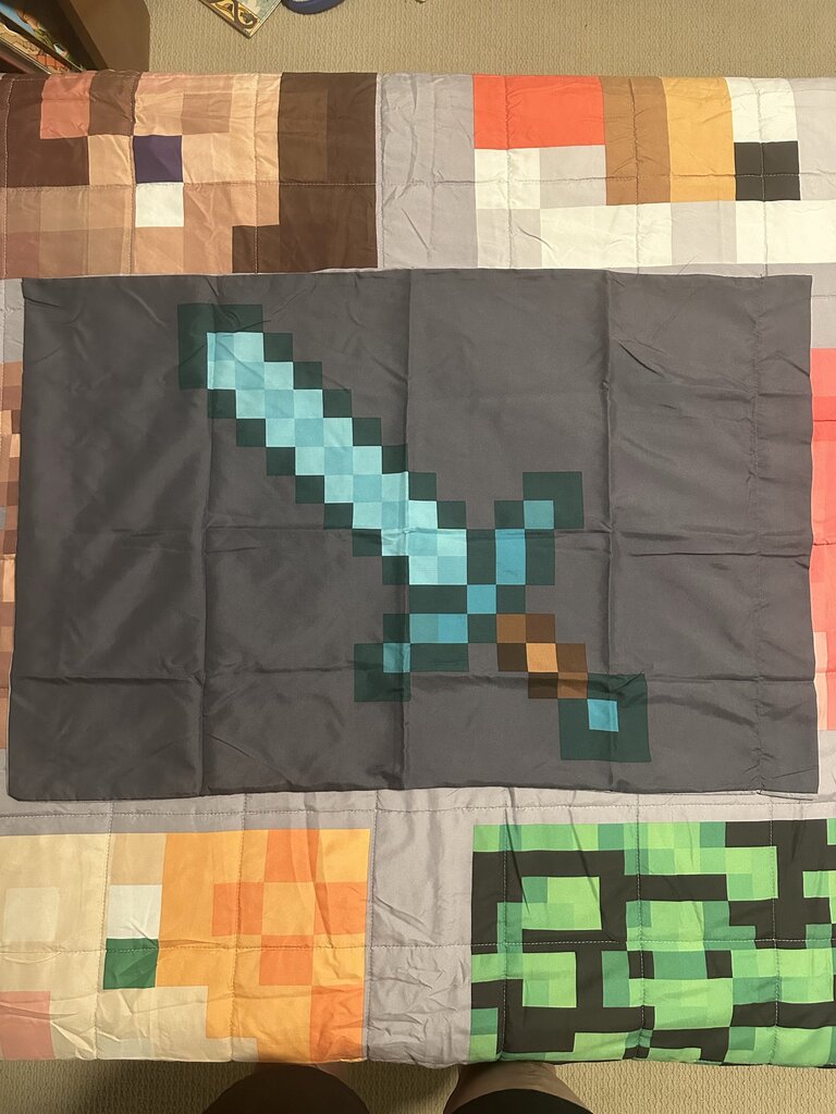 Mine Craft Comforter/Sheet Set