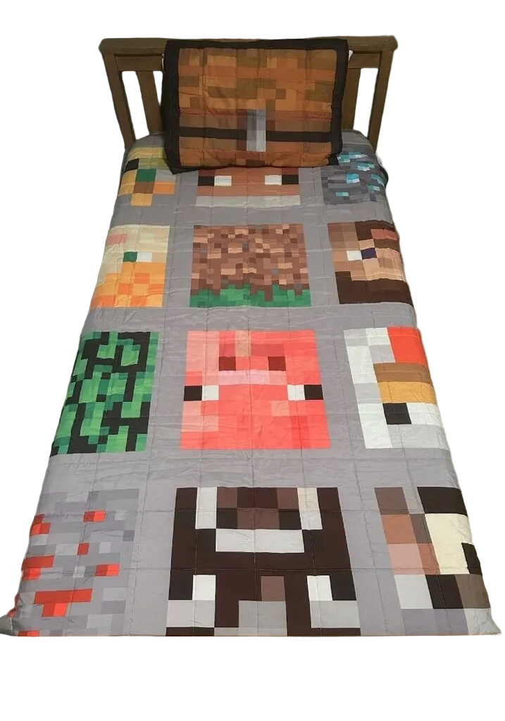 Mine Craft Comforter/Sheet Set