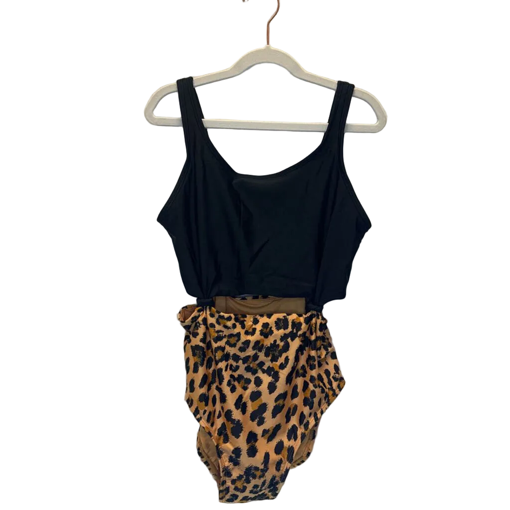 One Pc Bathing Suit / Leopard Print