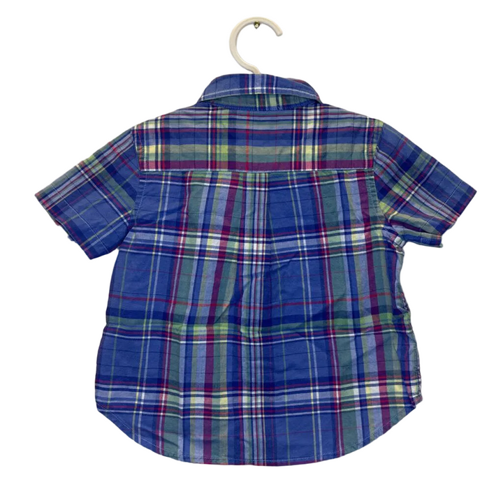 SS Collared Button Down / Plaid