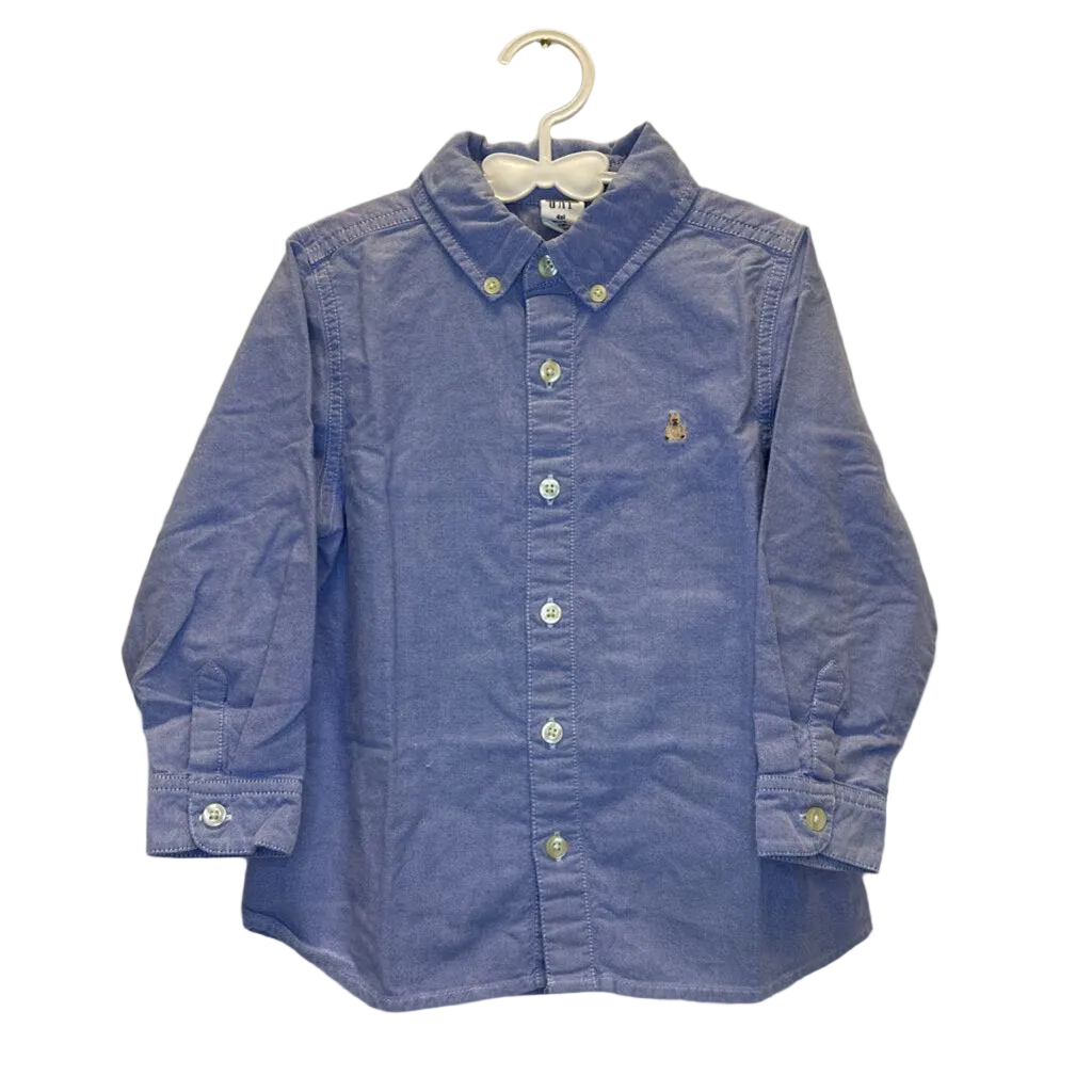 LS Collared Button Down