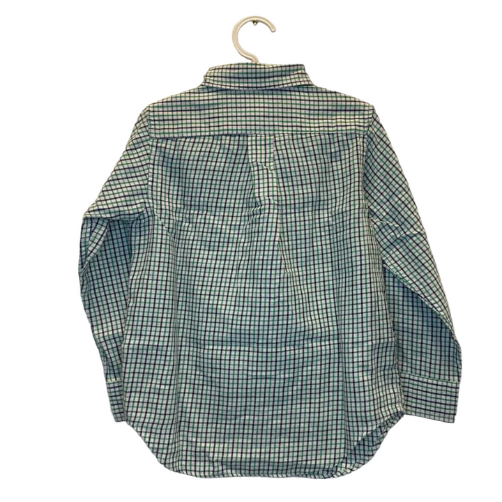 LS Collared Button Down / Plaid
