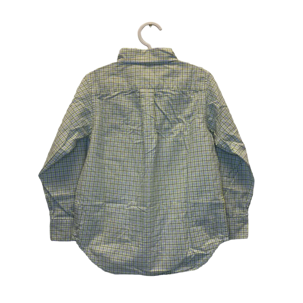 LS Collared Button Down / Plaid