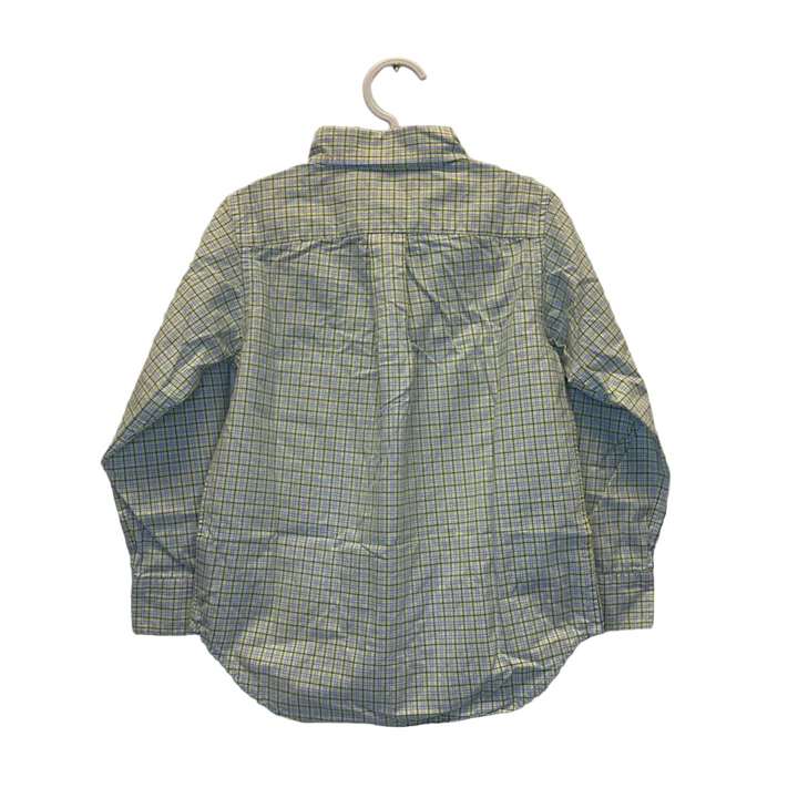 LS Collared Button Down / Plaid