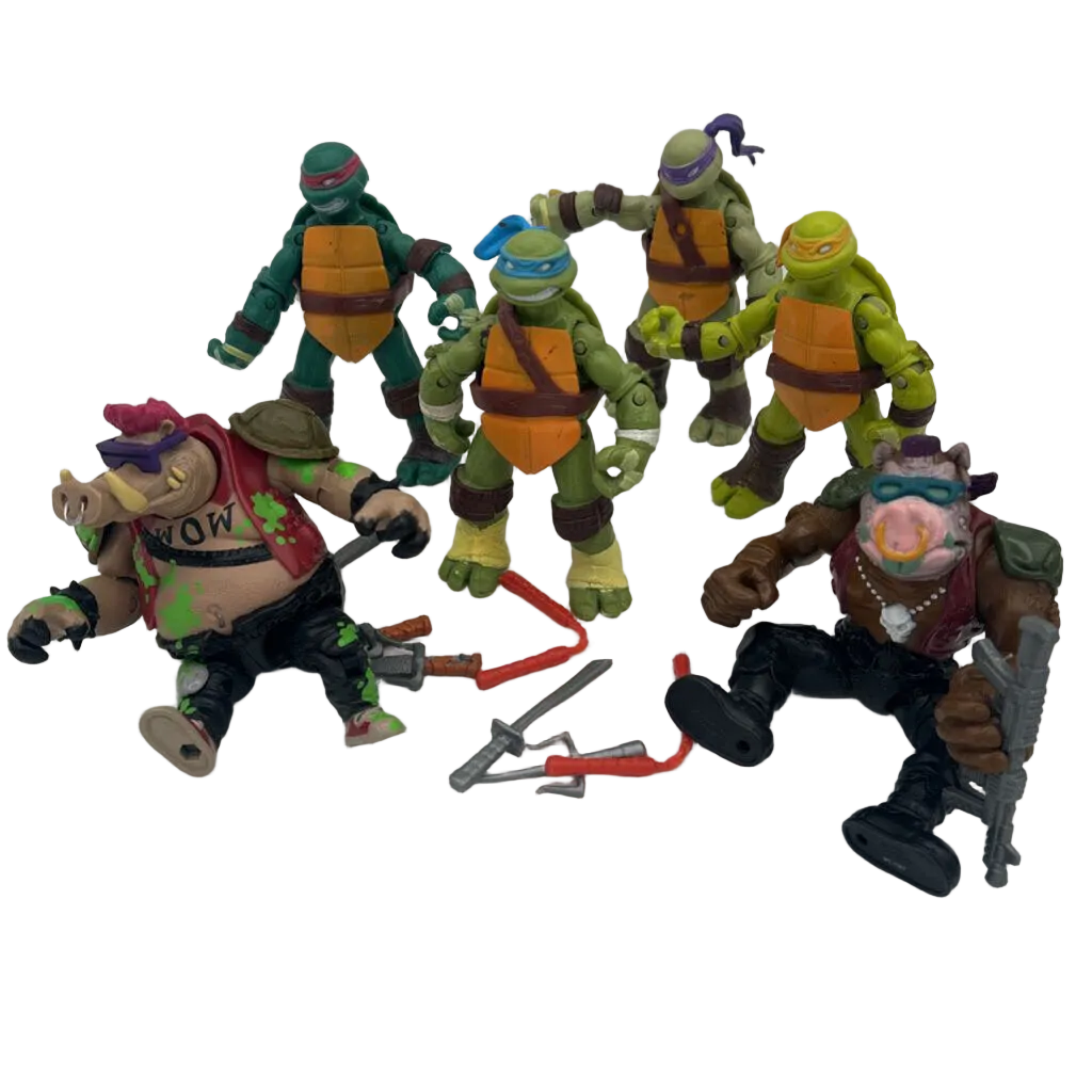 Teenage Mutant Ninja Turtles Figurine Lot