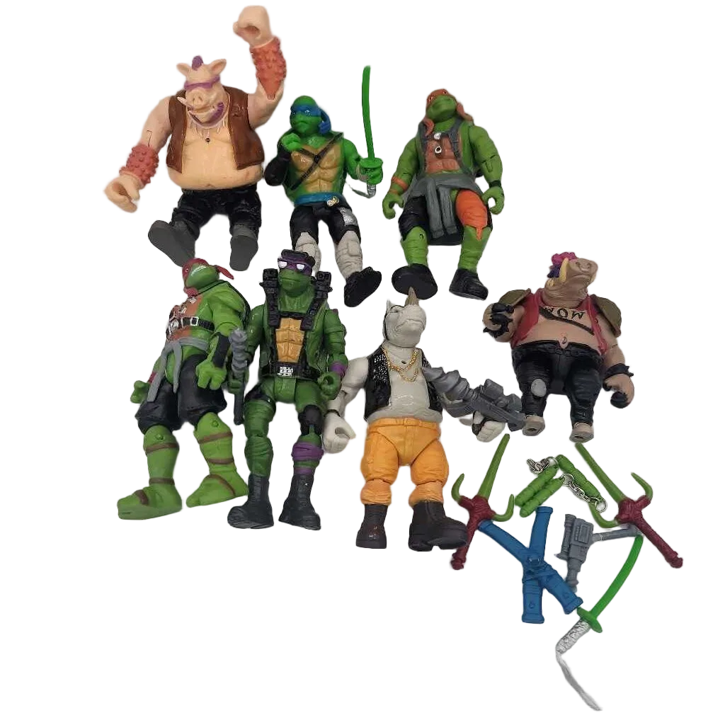 Teenage Mutant Ninja Turtles Figurine Lot