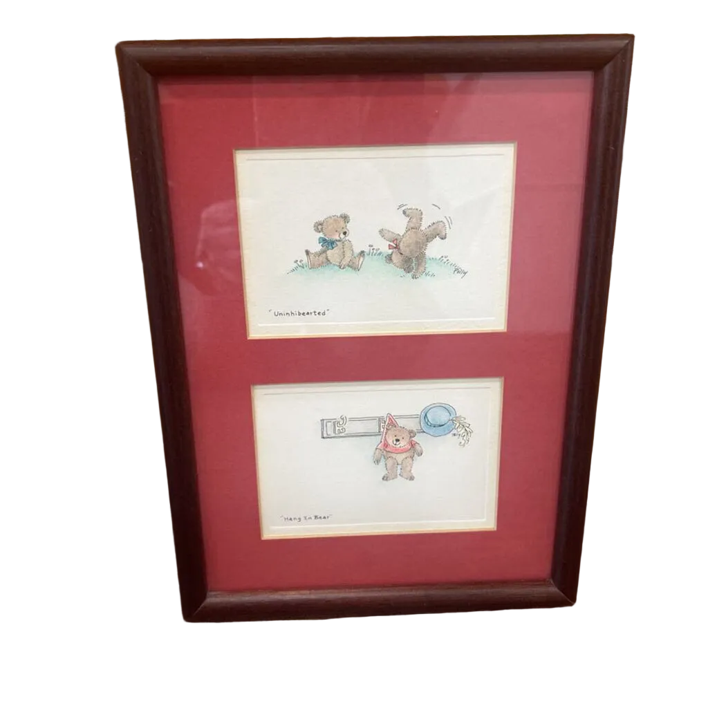 Bear Artwork/Framed