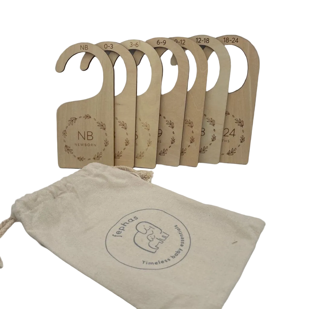 Wooden Clothing Nursery Dividers