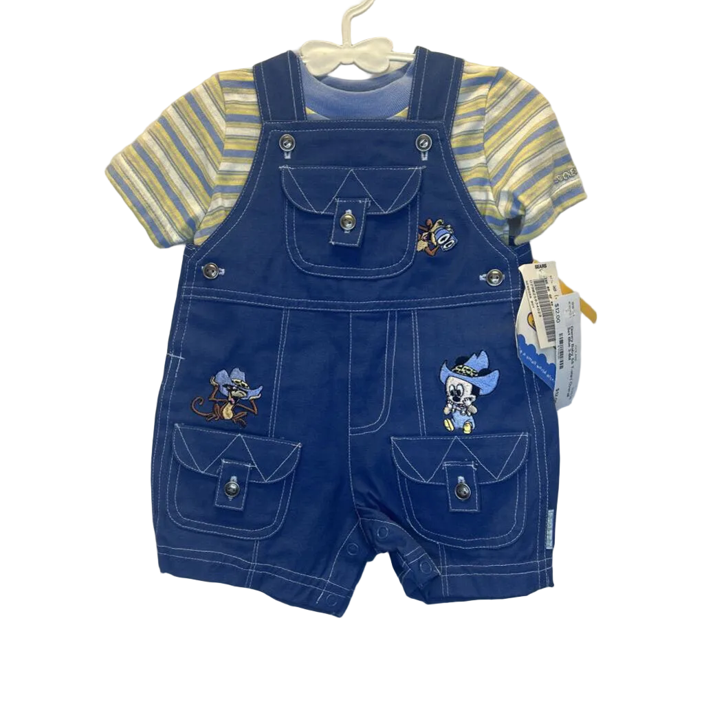SS T-shirt Overall Set