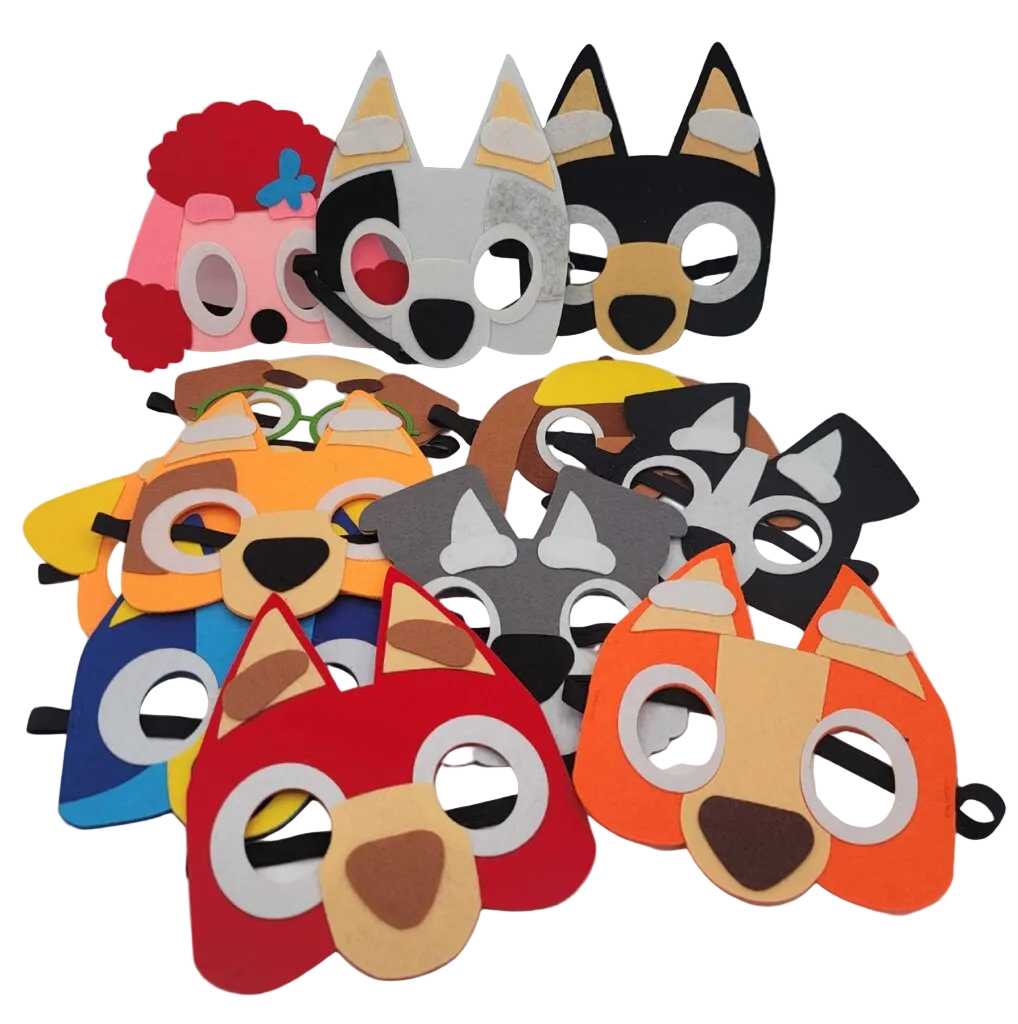 Felt Masks/12