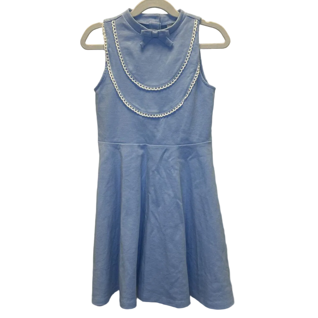 Sleeveless High Neck Dress/Bow