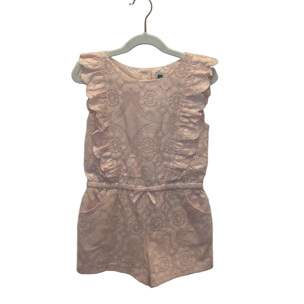 Sleeveless Romper/Lace