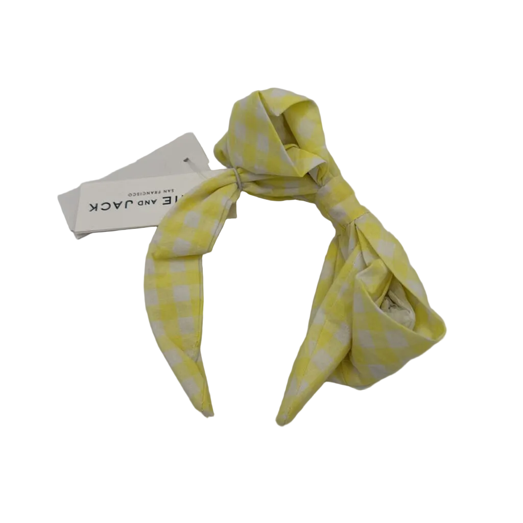 Gingham Headband/Bow