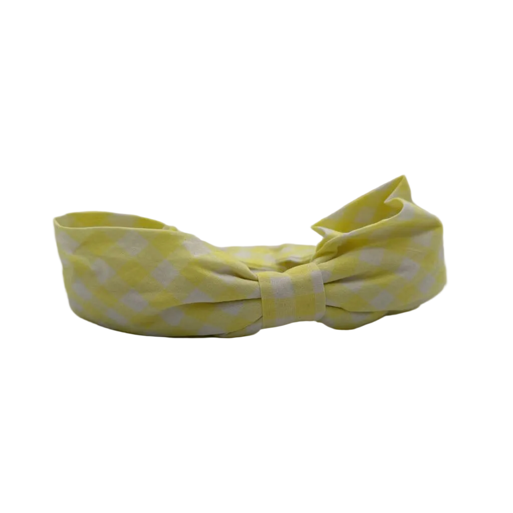 Gingham Headband/Bow