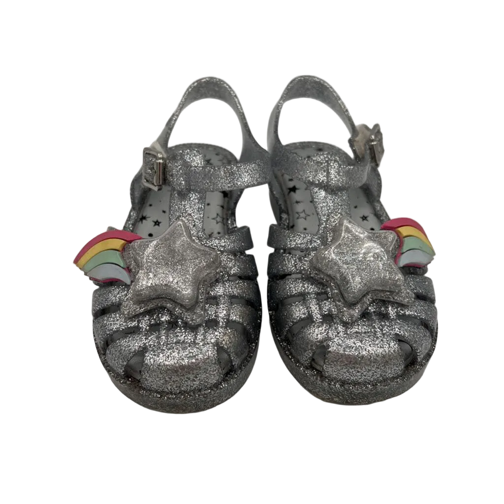 Velcro Clasp Jelly Shoes / Stars