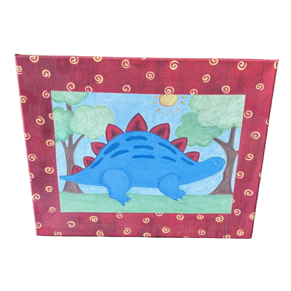 Stegosaurus Canvas