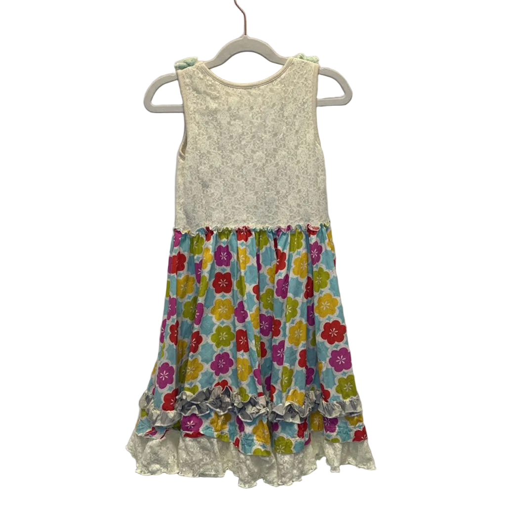Tank Top Dress/ Floral Skirt