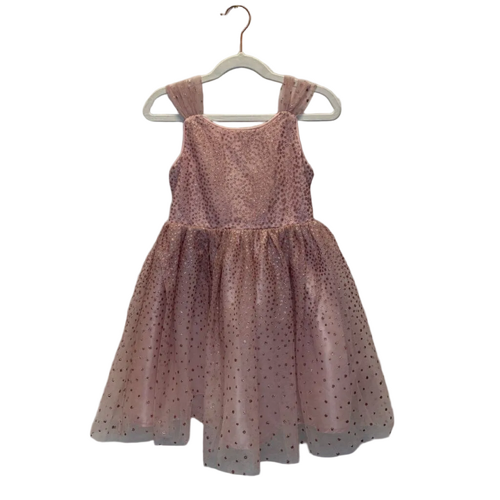 Tank Top Formal Dress / Glitter / Tulle