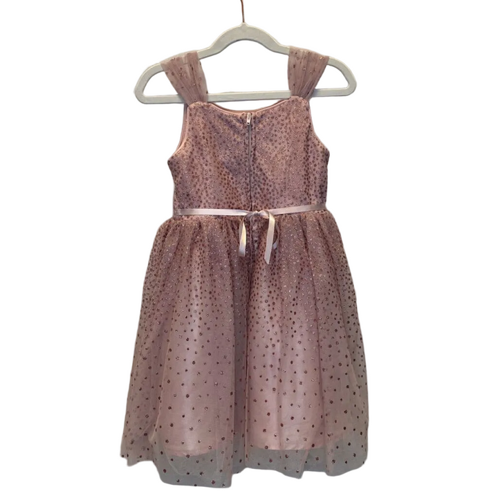 Tank Top Formal Dress / Glitter / Tulle