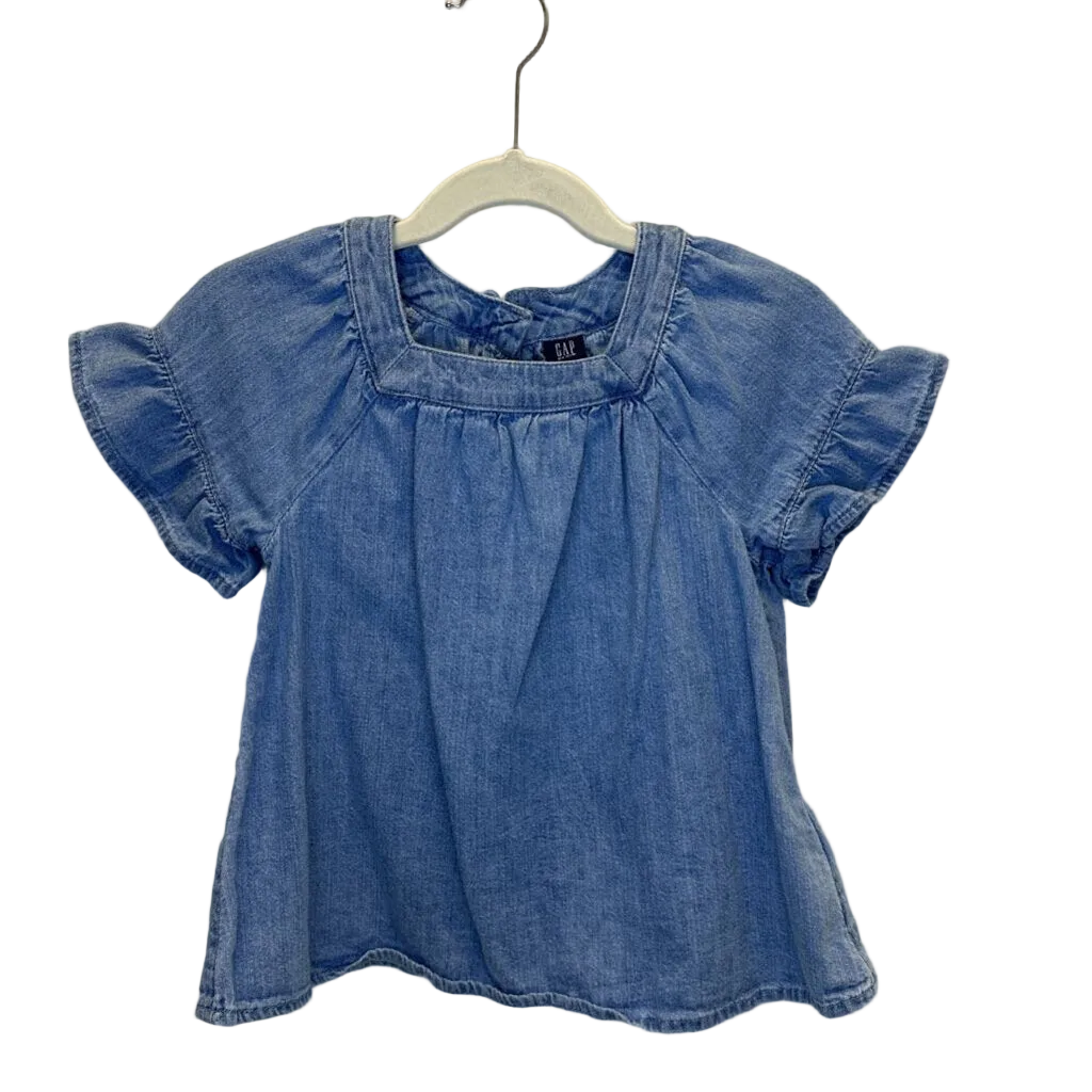 SS Tunic Shirt / Ruffle Sleeve