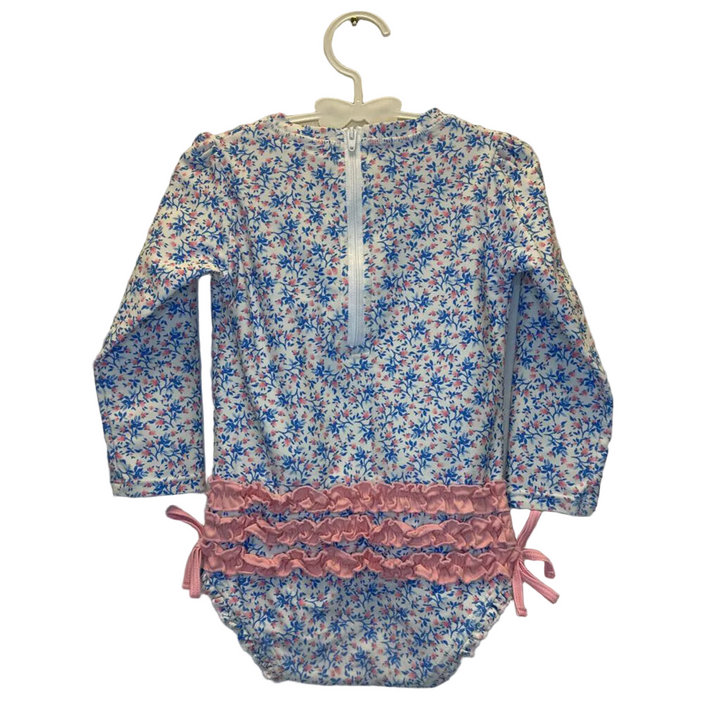 LS Bathing Suit / Flowers