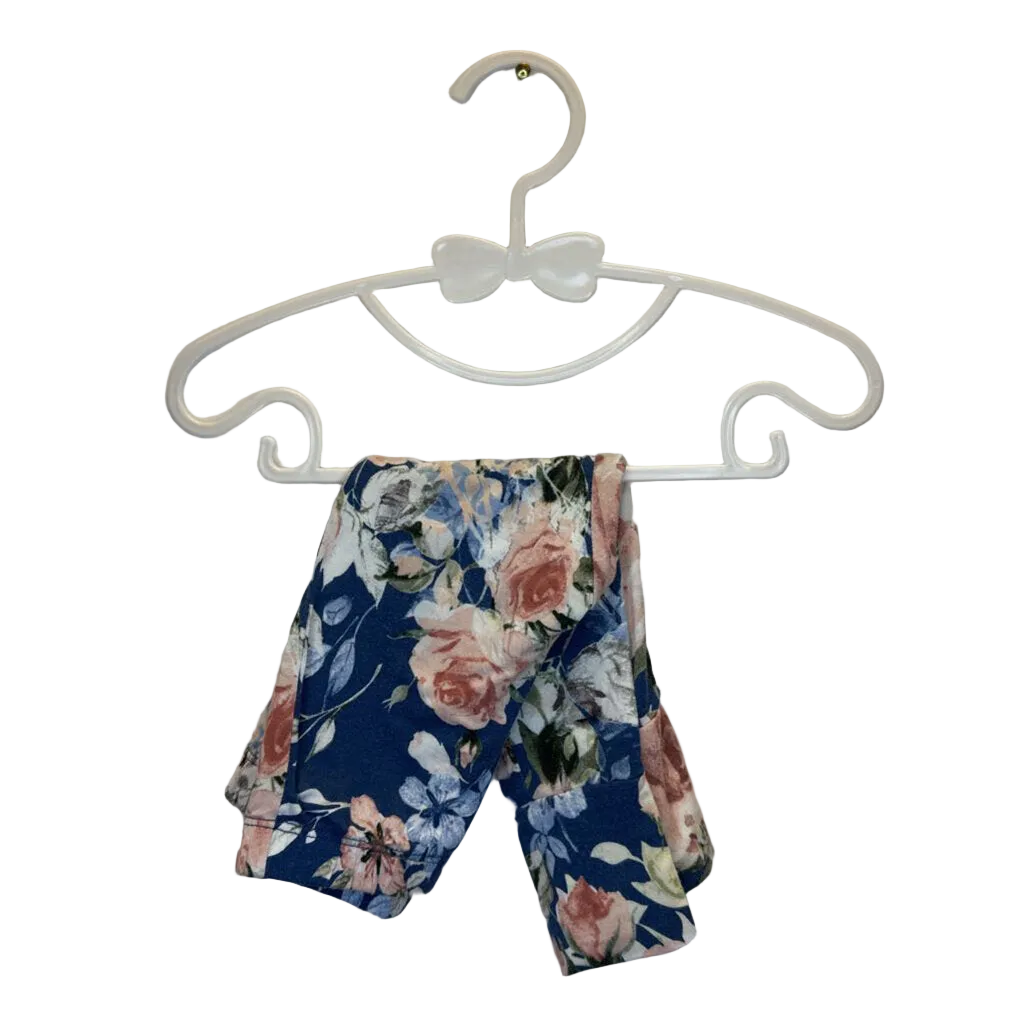 LS Shirt + Pants Pajama Set / Flowers