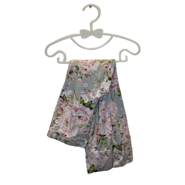 LS Shirt + Pants Pajama Set / Flowers