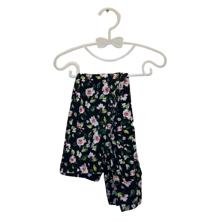 LS Shirt + Pants Pajama Set / Flowers