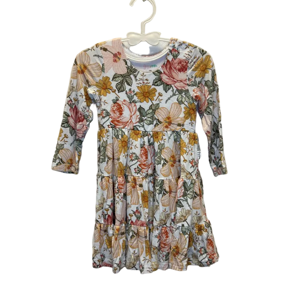 LS Slink Dress / Flowers