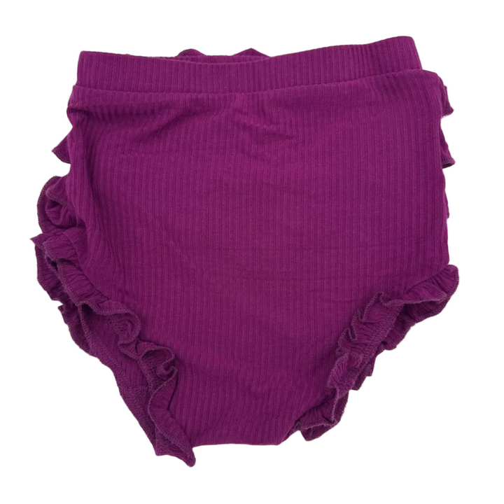 Elastic Waist Ruffle Bloomer / Solid