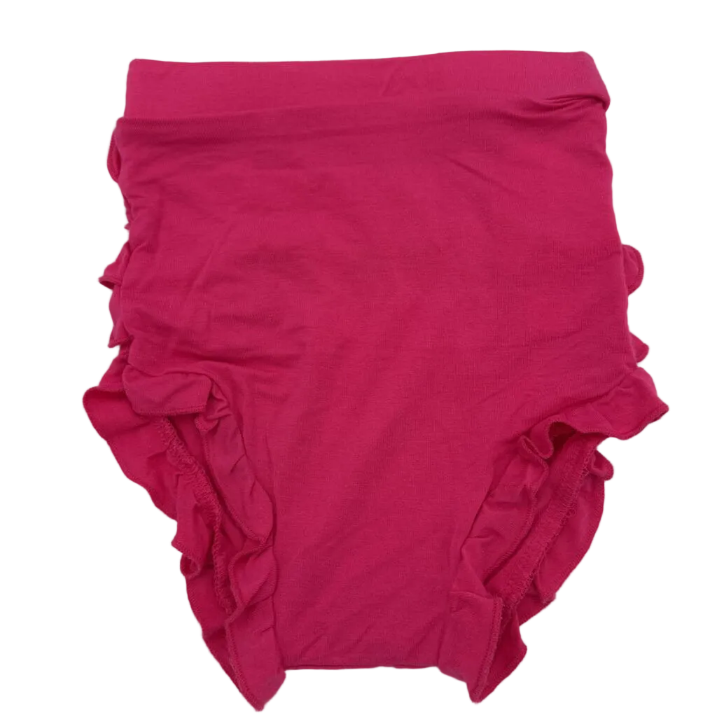 Elastic Waist Ruffle Bloomer / Solid