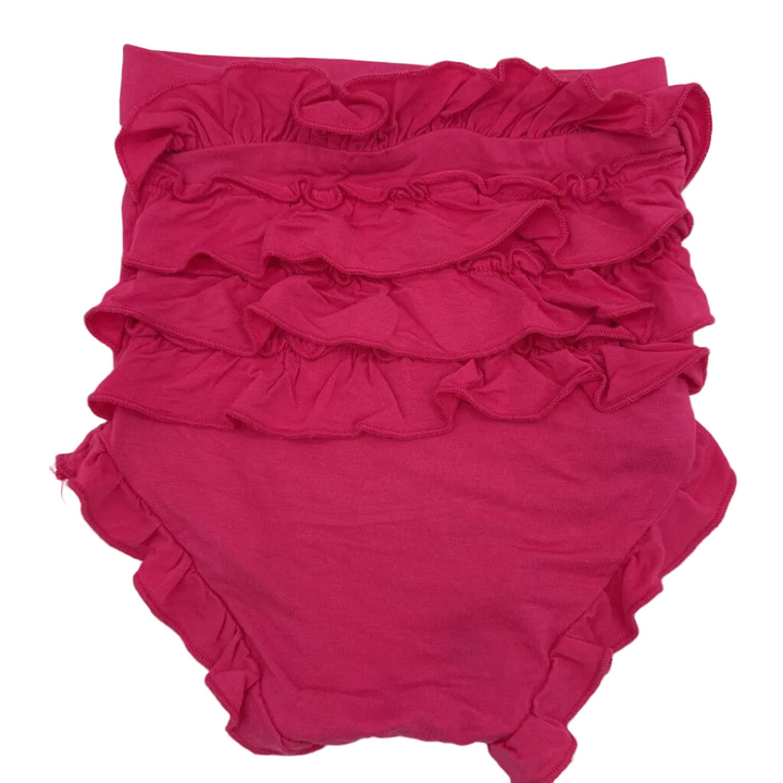 Elastic Waist Ruffle Bloomer / Solid