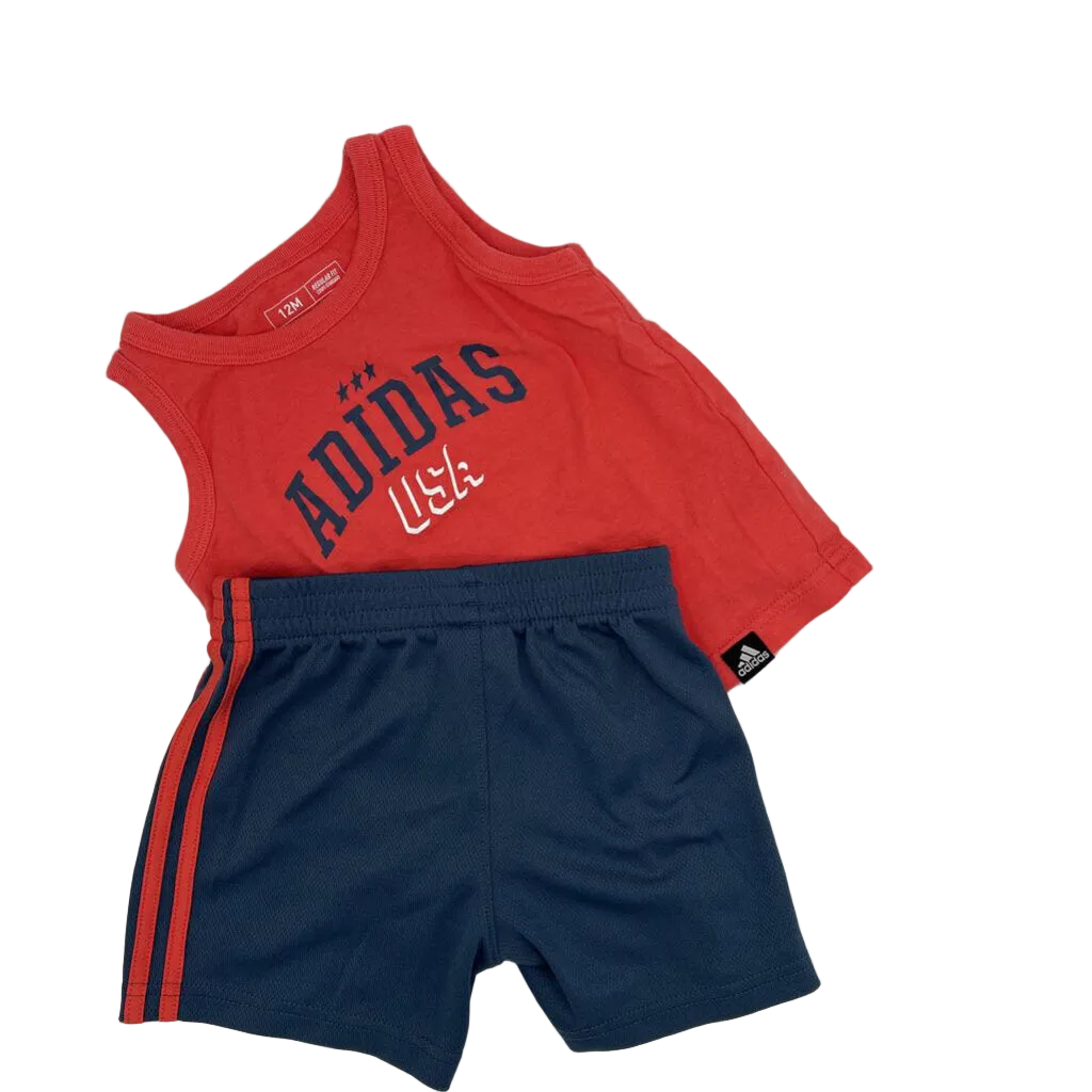 Tank Top Shirt & Short Set
